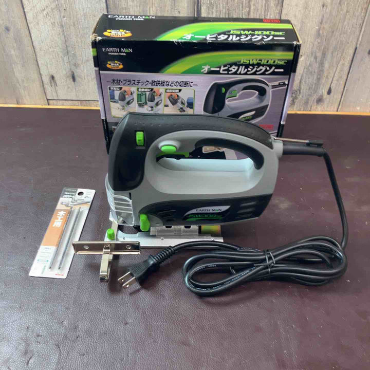 【未使用(店頭展示品)】高儀 EARTH MAN オービタルジグソー JSW-100sc【東大和店】