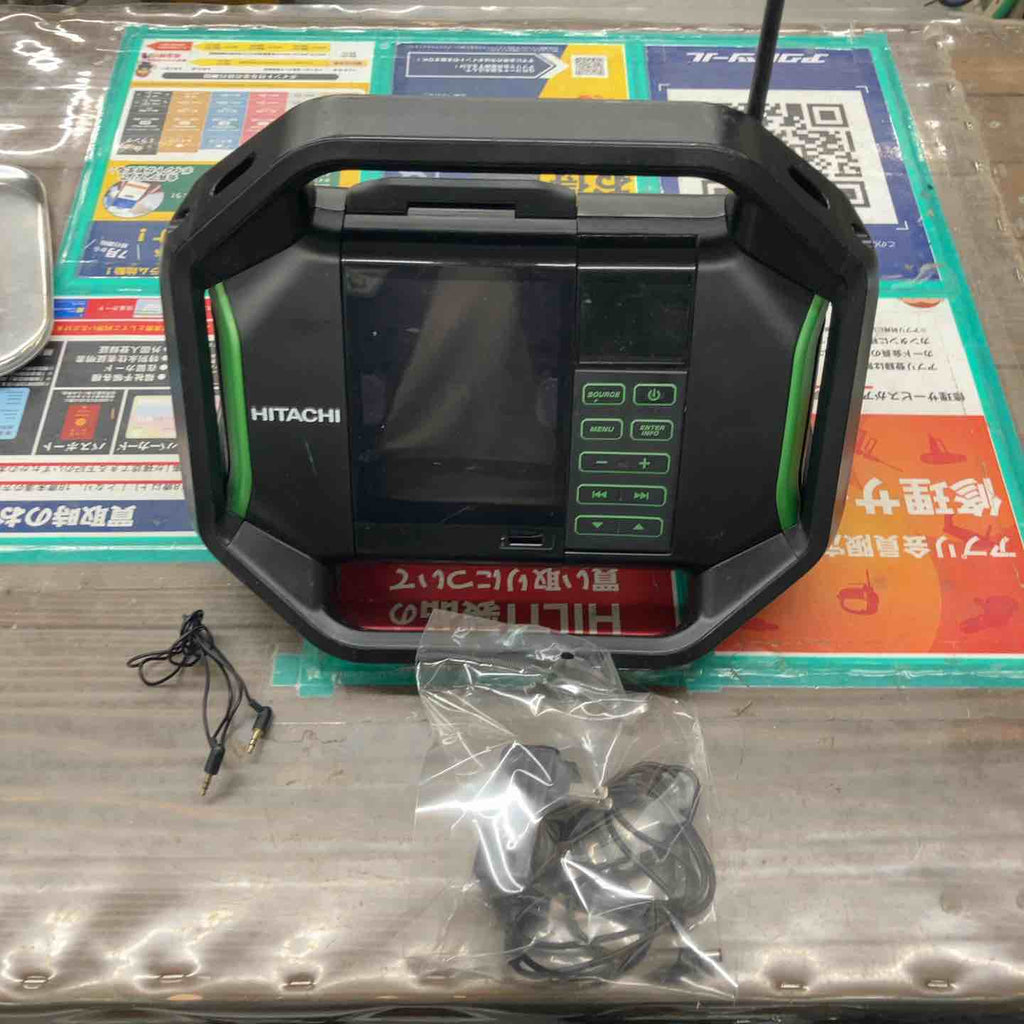 ◇ハイコーキ(HIKOKI ※旧:日立工機) コードレスラジオ UR18DSAL(NN