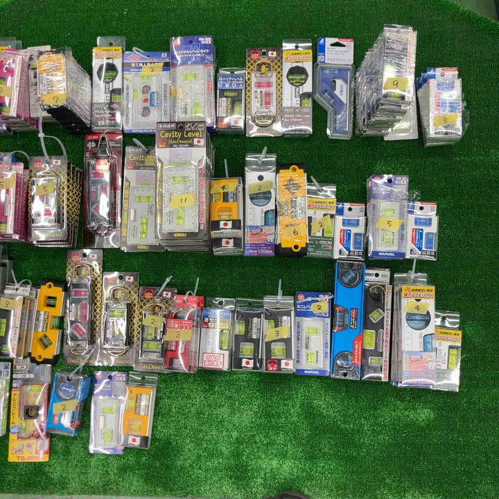 【まとめ売り】 水平器162点まとめ(サイズ・メーカー混同) 【桶川店】