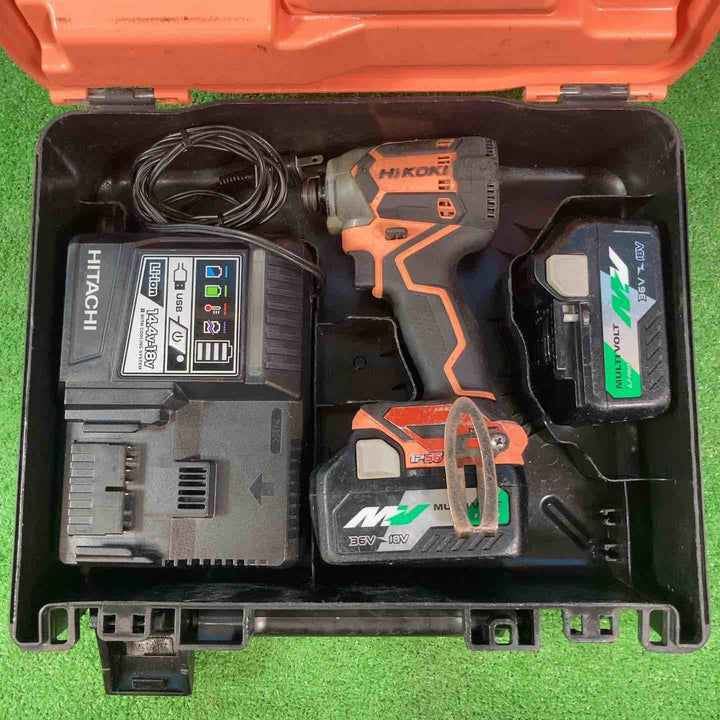 ★ハイコーキ(HIKOKI ※旧:日立工機) コードレスインパクトドライバ WH36DC(2XPS)(CS)【岩槻店】
