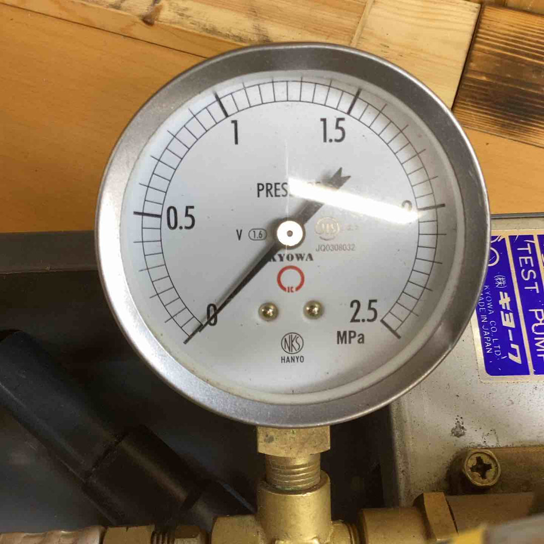 ◇キョーワ(KYOWA) 水圧テストポンプ T-508【越谷店】
