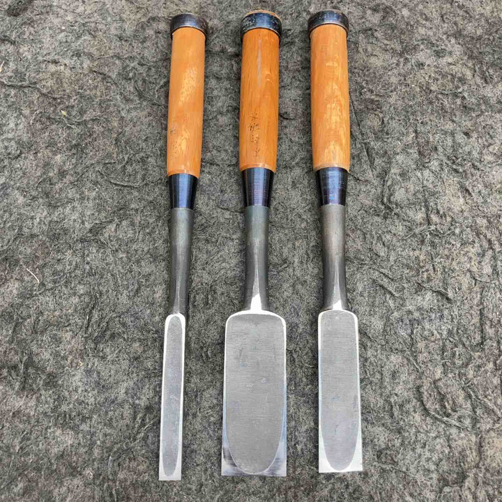【中古・現状品】 是重 銘 鑿 のみ ＊3本組 【鴻巣店】