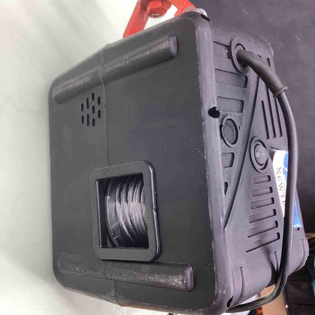 NEWTRY 電動ウインチ PORTABLE HOIST SLQ-1 100KG　リフト高さ 25m【越谷店】