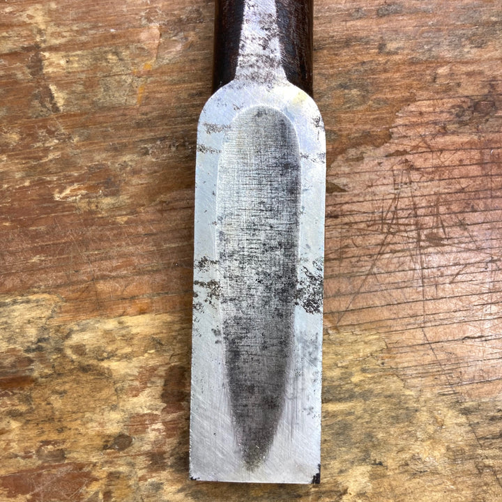 角田 ○正 鑿 柄無し 刃幅:約18.11mm【柏店】