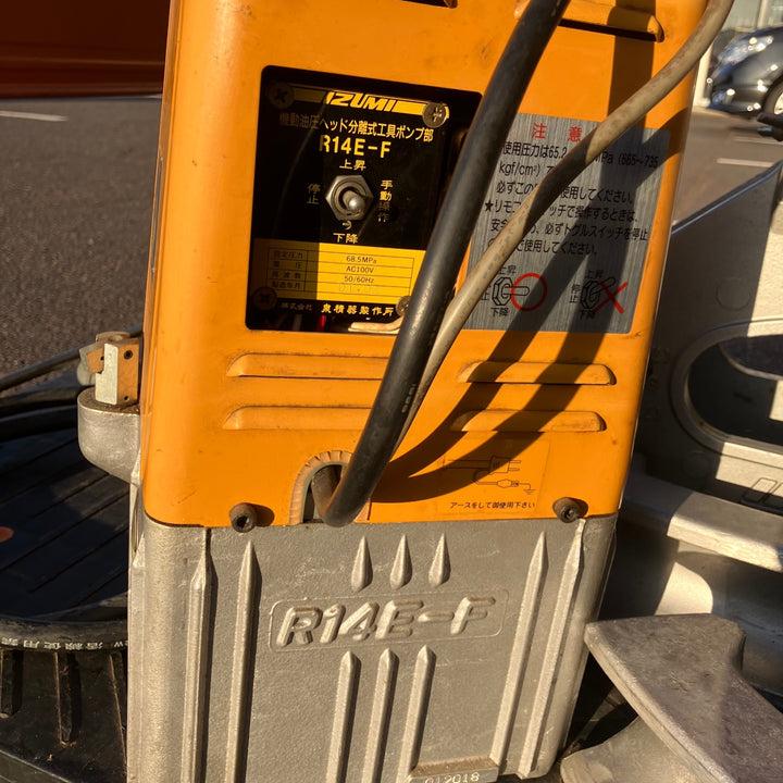 【店頭受取り限定】泉精器 パイプベンダー PB-10N 油圧ポンプ R14E-F シュー3個セット【越谷店】