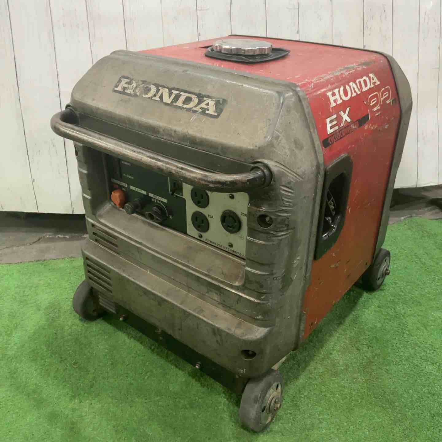 HONDA ホンダ サイクロンコンバーター搭載発電機 EX22実動 レンタル下げ 格安出品 店頭受取り限定】☆ホンダ(HONDA) サイクロコンバーター発電機 EX22_