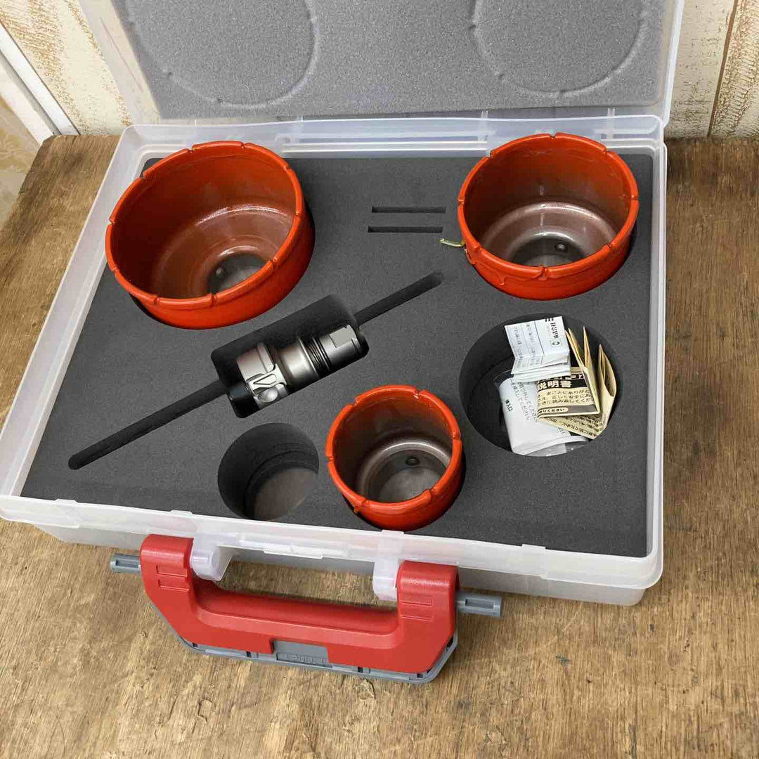 【未使用品】ミヤナガ ハイブリッドコアドリル BOXキット PCHBOX1R 65mm 95mm 120mm【柏店】