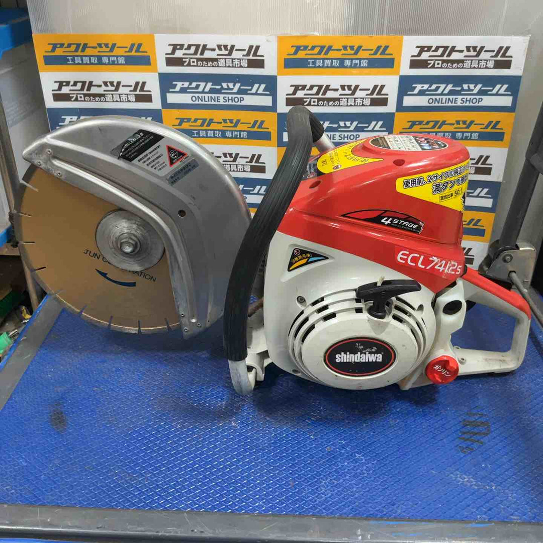 新ダイワ エンジンカッター スタンダードタイプ ECL7412S-CD【草加店】