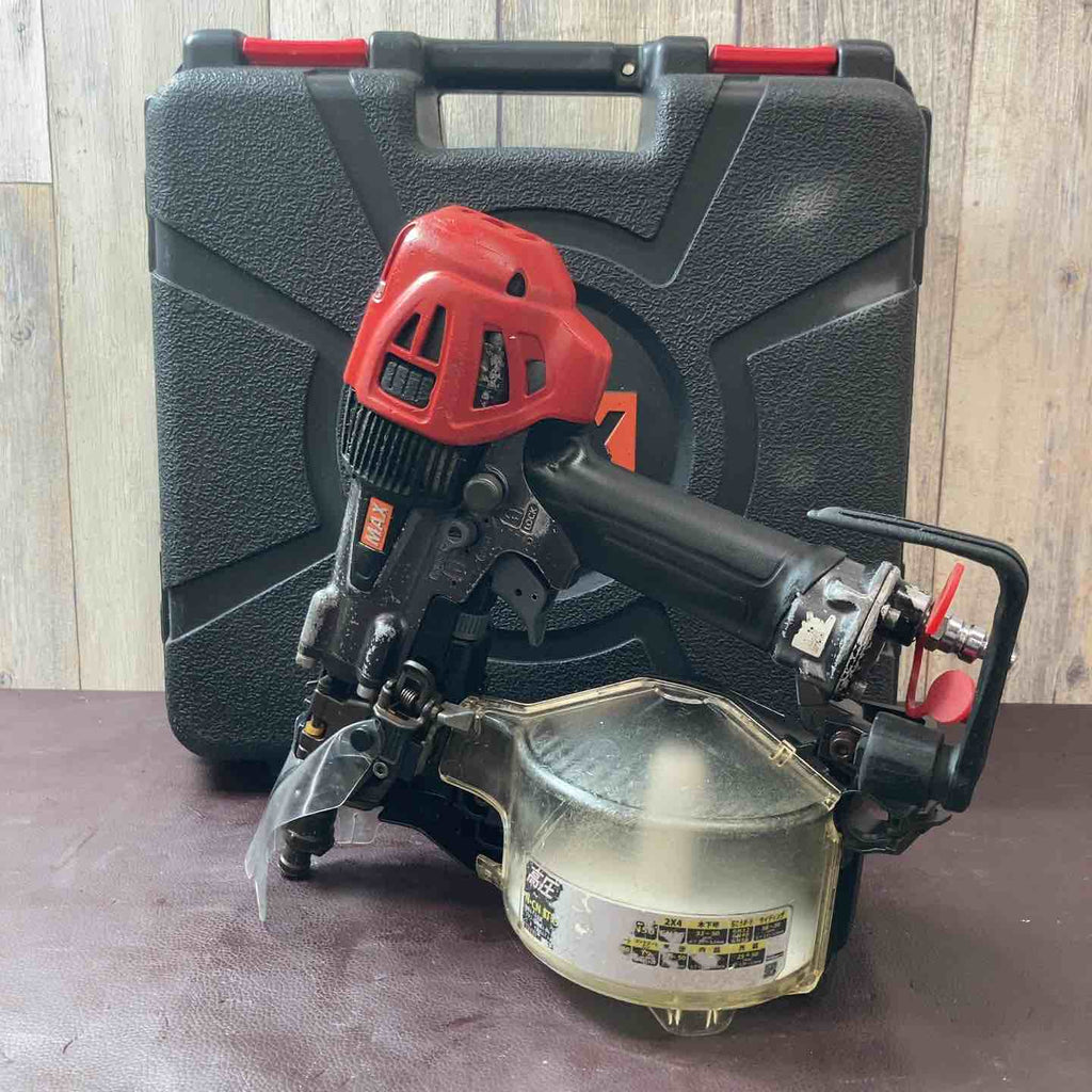 中古品】 マックス(MAX) 高圧エア釘打ち機 HN-50N3(D)-G 50mm 【東大和