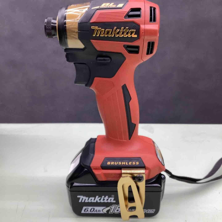 【未使用品】マキタ(makita) コードレスインパクトドライバー TD173DGXPR LXT20周年記念限定カラー プレミアムレッド【所沢店】