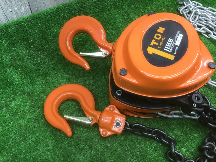 ◇H.H.H/スリーエッチ チェーンブロック 1t TYPE-R2 R-CB1ton【富山店】●吊