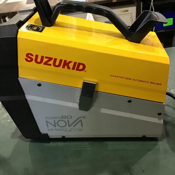 〇SUZUKID(スズキッド) 100V専用インバータノンガス半自動溶接機 SAYI-80N Arcury80 NOVA アーキュリー80 ノヴァ【川口店】