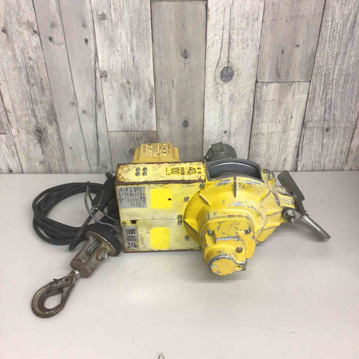 ◇トーヨーコーケン(TKK) ベービーホイスト(無線式) BH-N740R ウインチ ワイヤー交換が必要です【戸田店】