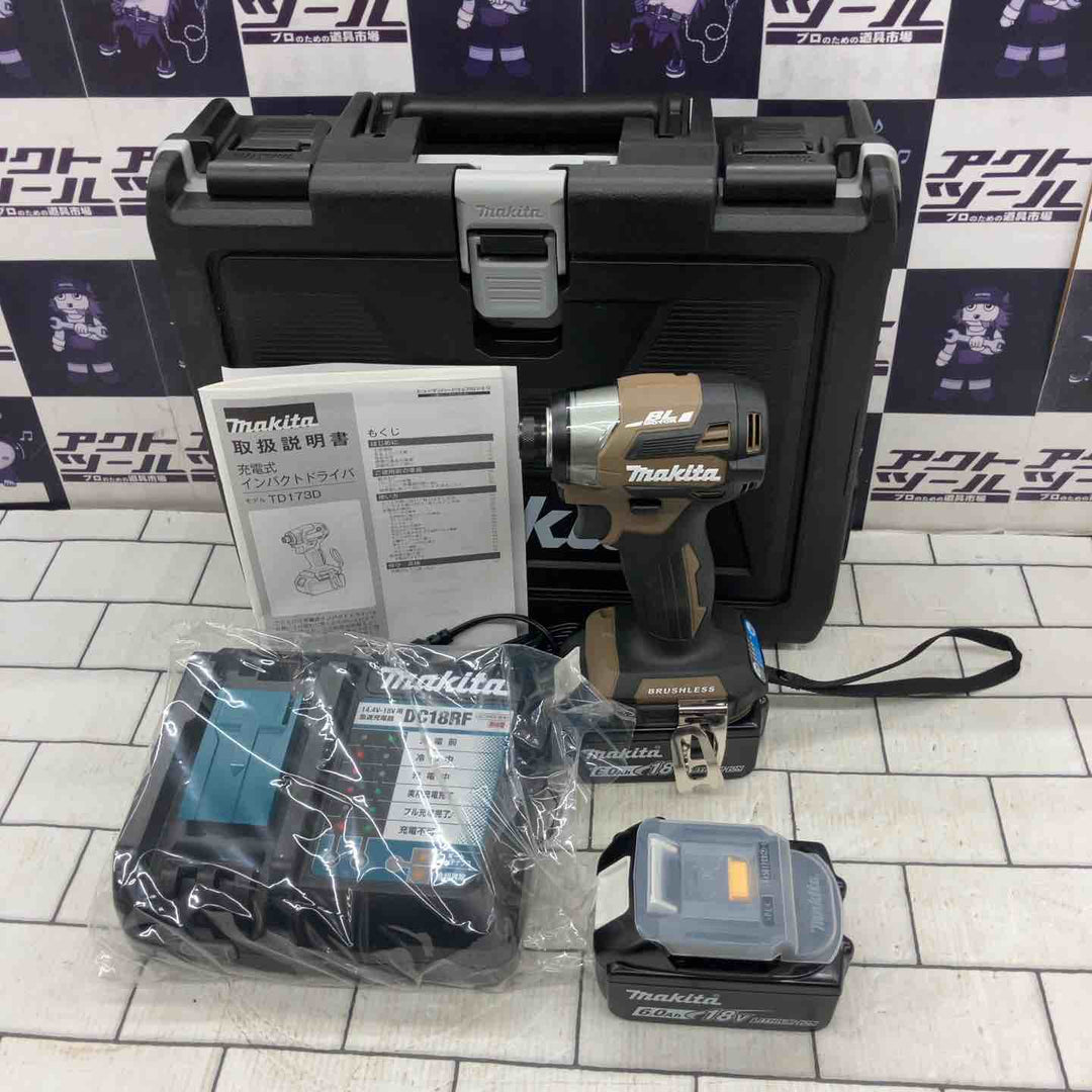 ★マキタ(makita) コードレスインパクトドライバー TD173DGXAB【所沢店】