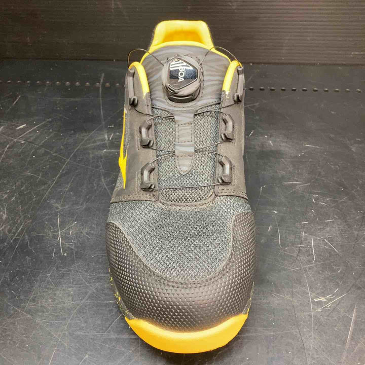 ミズノ(MIZUNO) プロテクティブスニーカー(安全靴) ALMIGHTY LSⅡ52L BOA F1GA220290 限定カラー ブラック×イエロー 26.5cm【川越店】