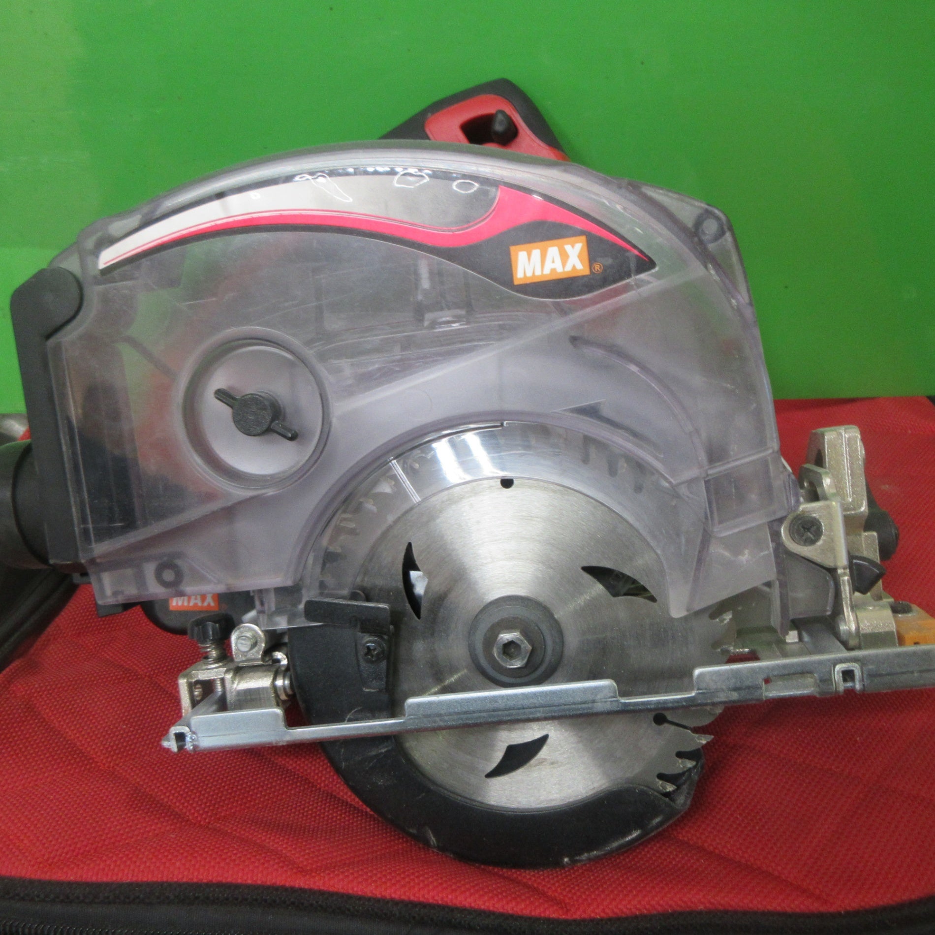 MAX 充電式防塵丸ノコ PJ-CS51DP マックス 防塵丸ノコ PJ-CS51DP 14.4V 充電池付 動作確認済み MAX