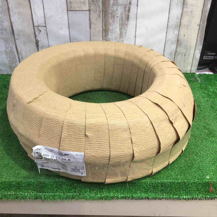 【未使用品】住電HSTケーブル CVケーブル 3×8(3芯×8sq) 50m 製造年月2026年8月【町田店】