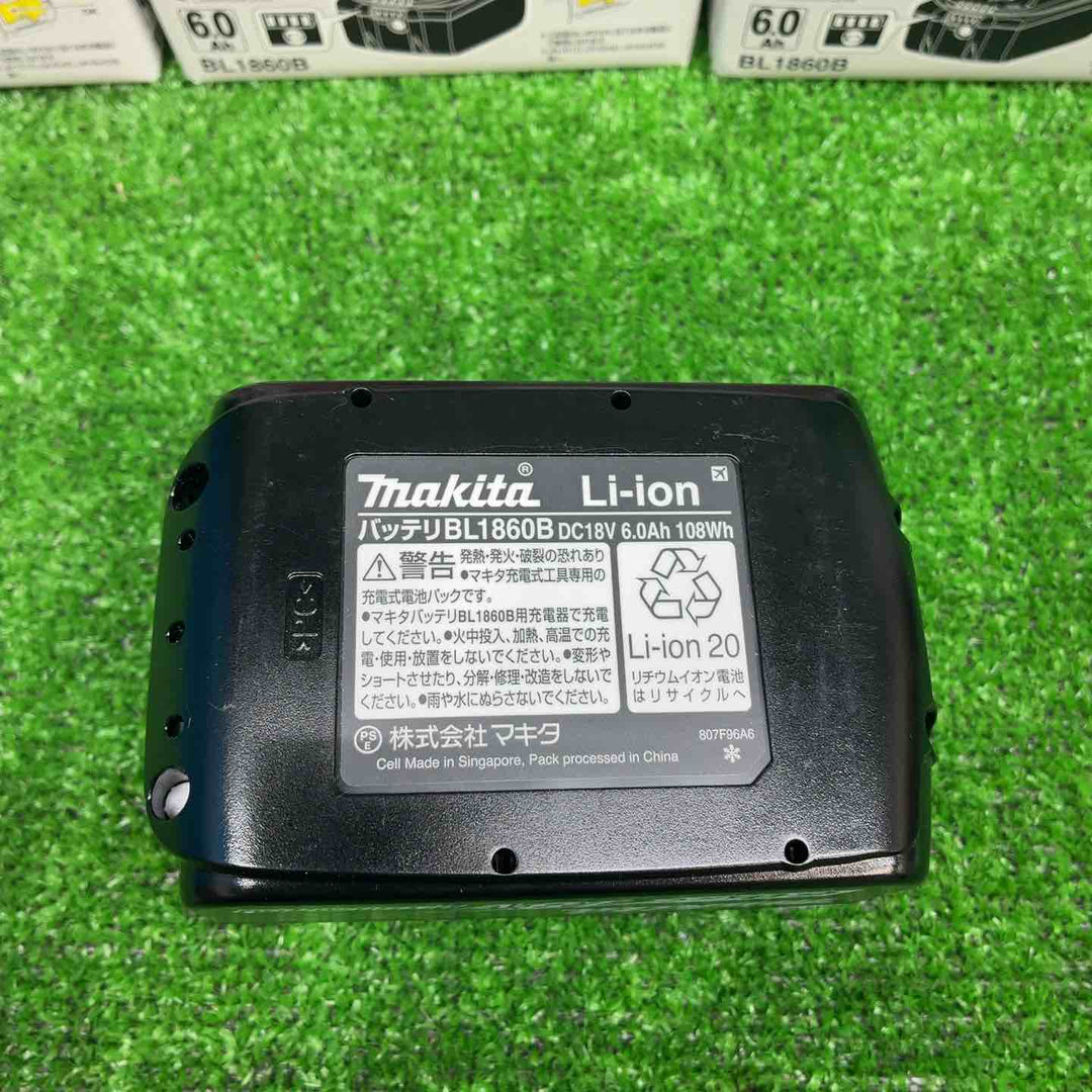 マキタ(makita) リチウムイオンバッテリー 18V/6.0Ah BL1860B 7個セット【藤沢店】