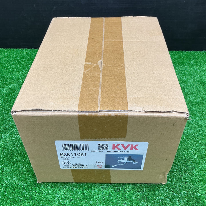 電材館【未使用品】KVK シングルレバー式混合栓 キッチン用水栓   壁付シングルレバー MSK110KT 【電材館越谷店】