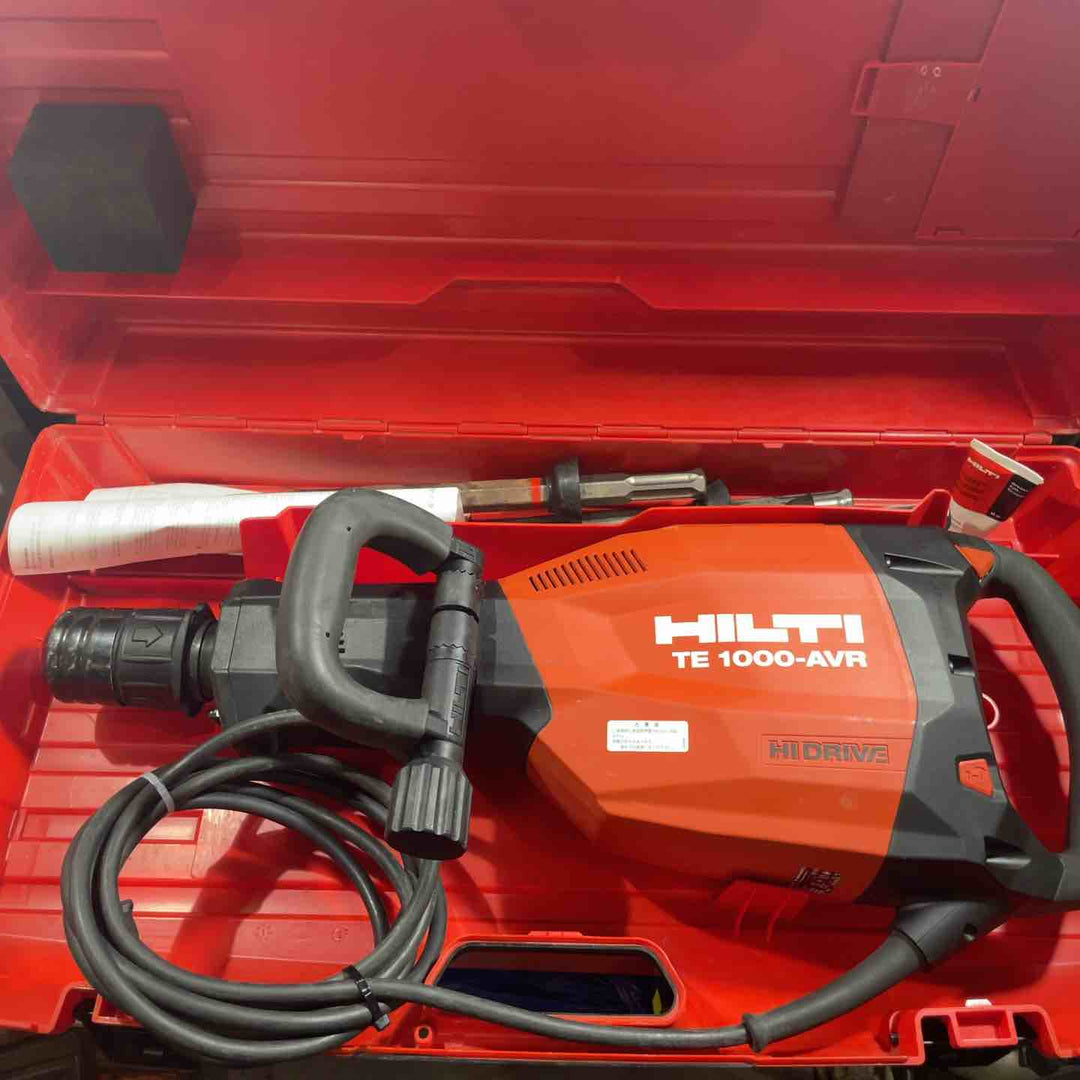 【店頭受取り限定】★ヒルティ(Hilti) コード式ハツリ機 TE1000-AVR【川口店】