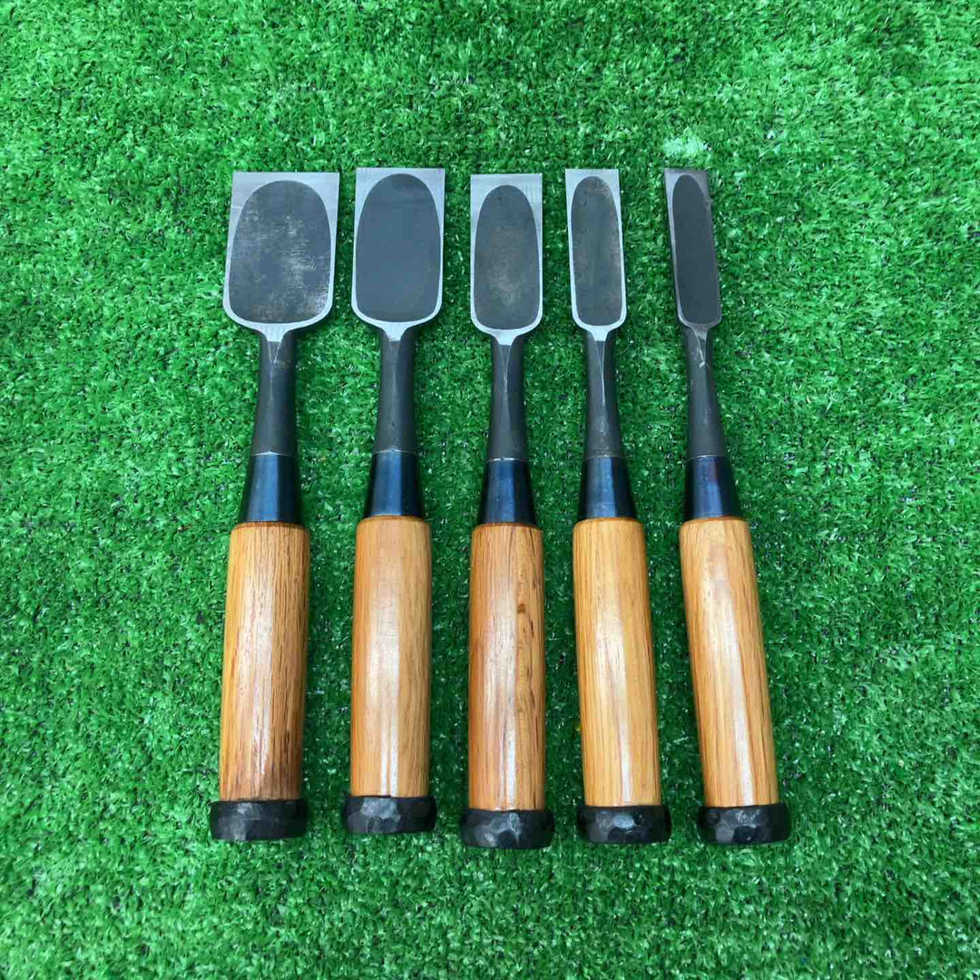 啓寿 追入鑿9本セット 1本錆あり のみ 鑿 未使用長期保管品【川越店】
