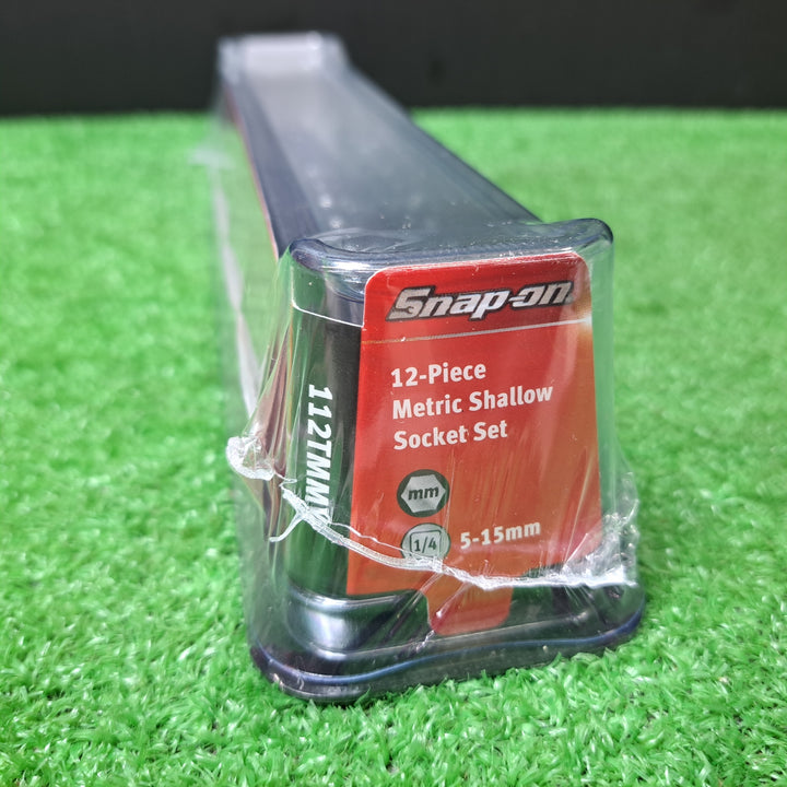 ★スナップオン(Snap-on) 1/4"シャローソケットセット 112TMMY【岩槻店】