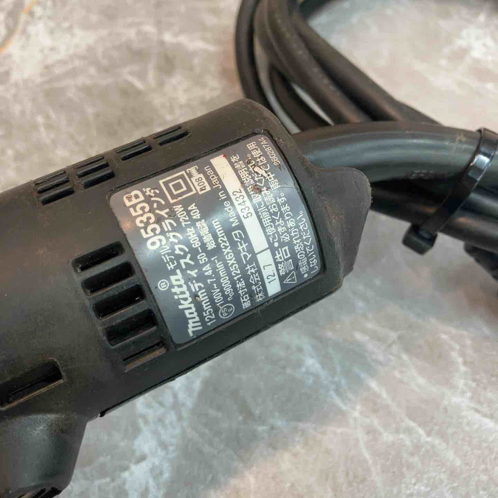 ☆マキタ(makita) 125mm ディスクグラインダ 9535B【八潮店】