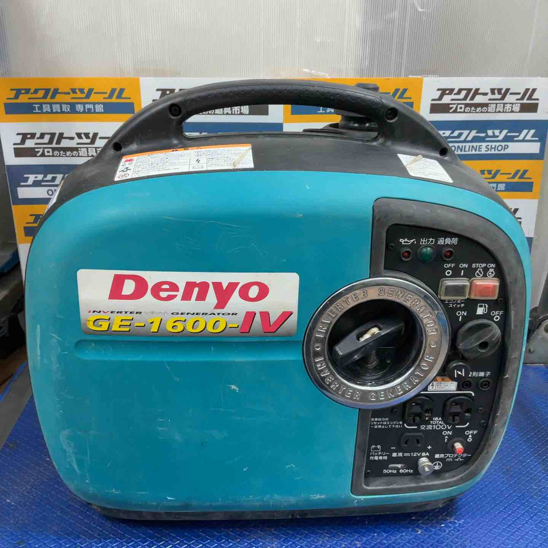★デンヨー(Denyo) 発電機 GE-1600SS-IV【草加店】