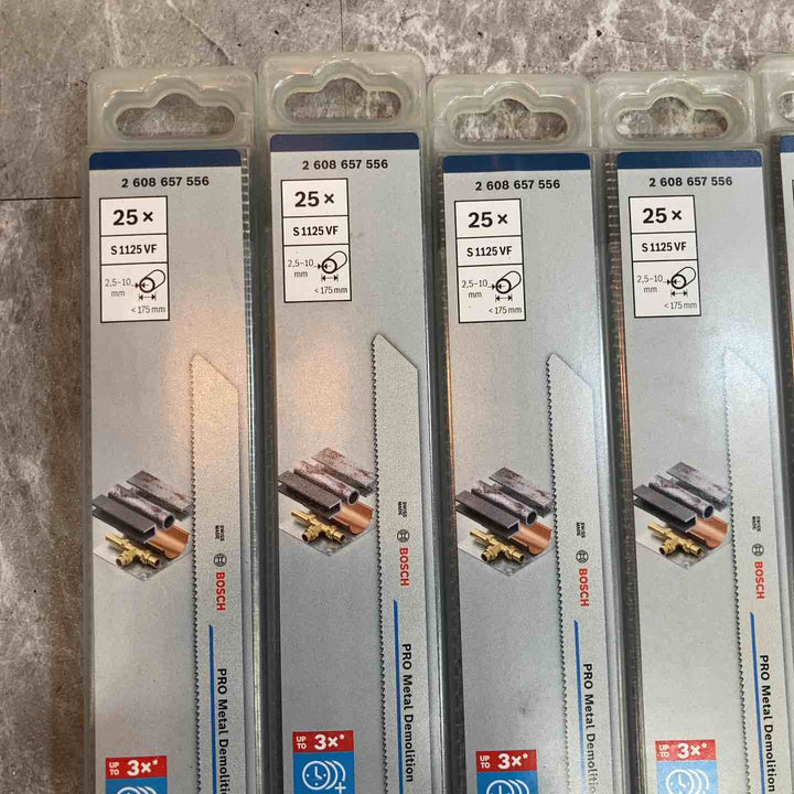 BOSCH 金属用セーバーソーブレード25本組 S1125VF/25 7個セット【八潮店】