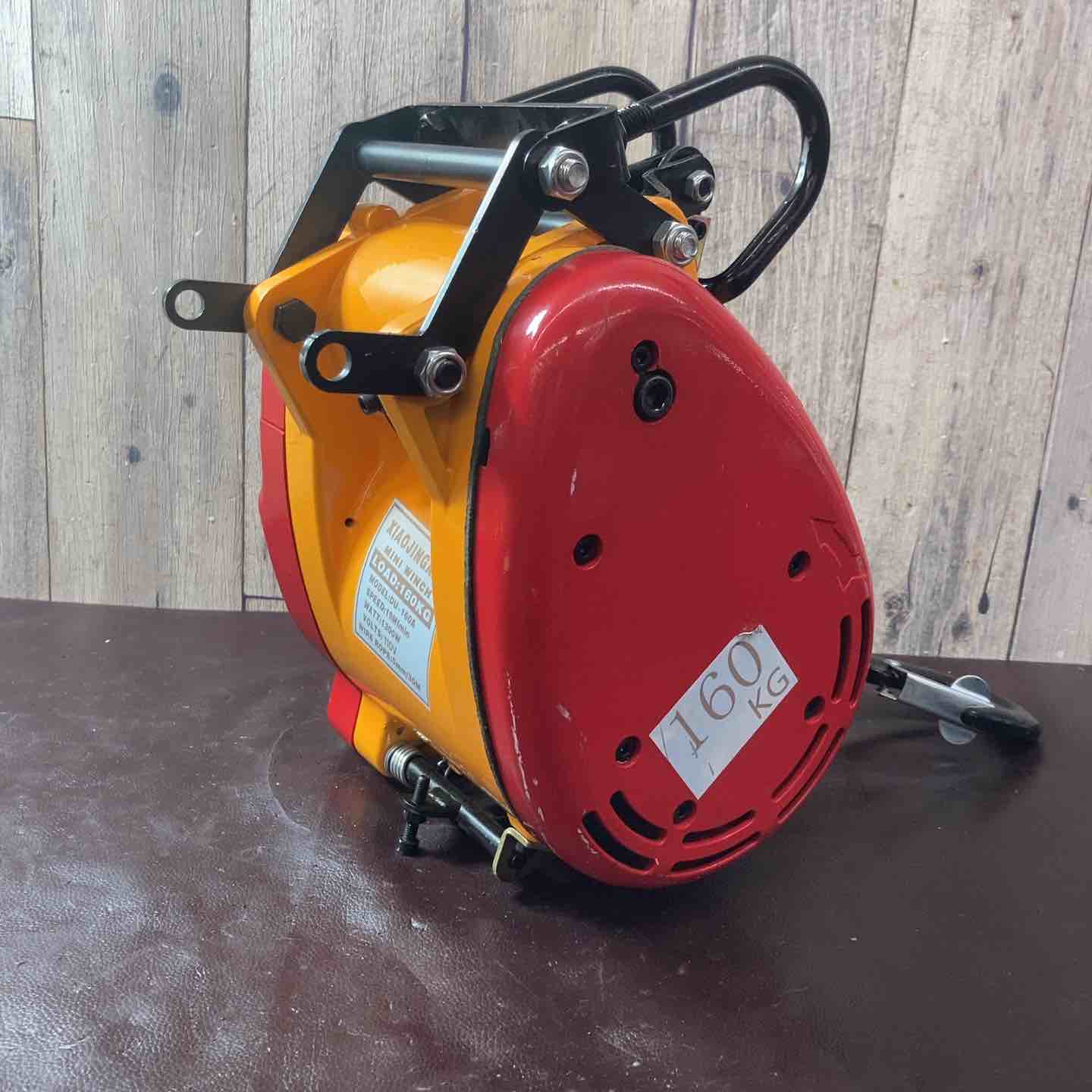 中古品】XIAOJINGANG 電動ウインチ DU-160A 無線リモコン付属【東大和