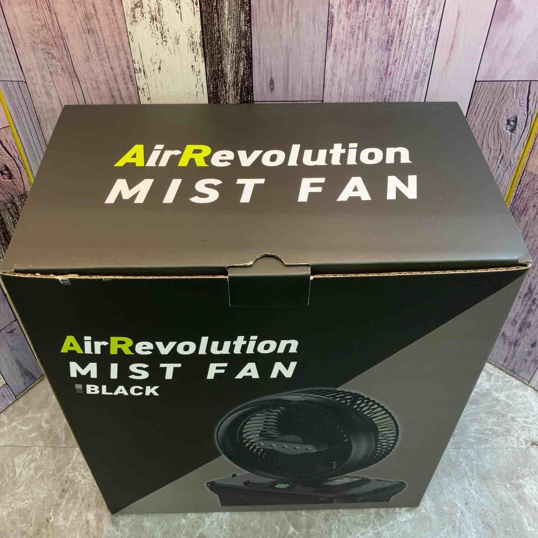 ◇Air Revolution MIST FAN ミストファン (黒)【八潮店】