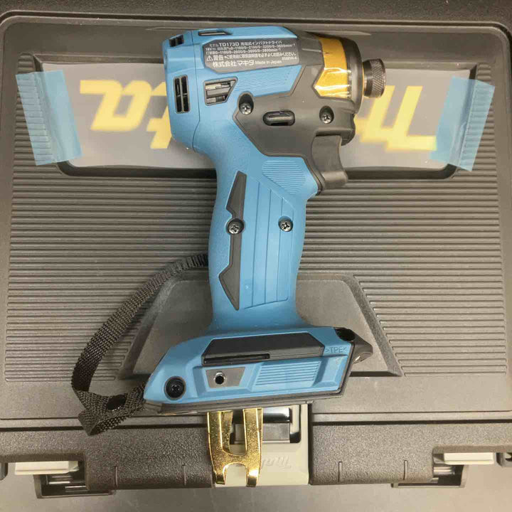 【未使用品】マキタ(makita) コードレスインパクトドライバー TD173DZPB　20周年限定カラー 本体+ケース付【川越店】