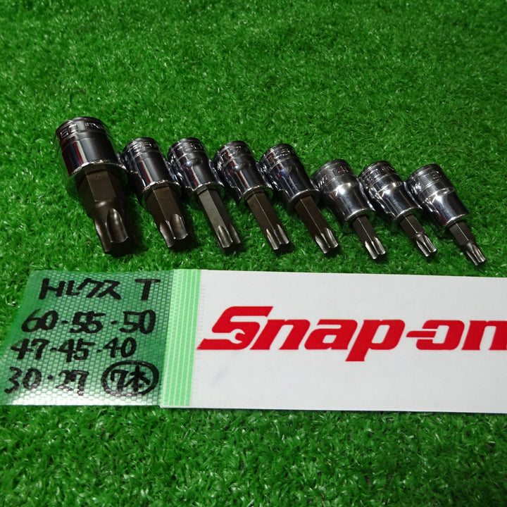 スナップオン/Snap-on 1/4sq、3/8sq トルクスソケット12個セット TTXシリーズ5個、FTXシリーズ7個【岩槻店】