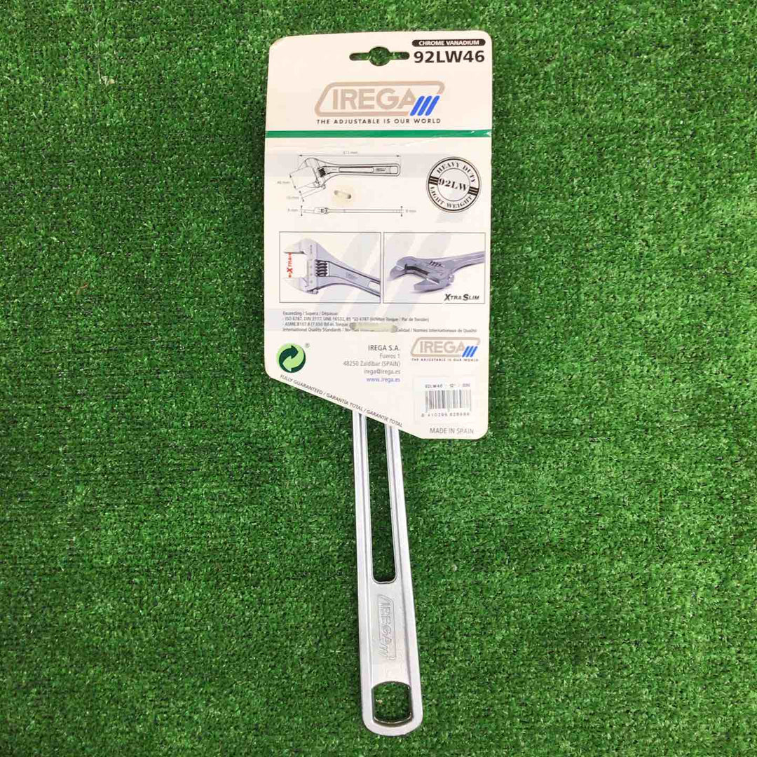 【中古美品】 IREGA 軽量モンキーレンチ 92LW46 ＊パッケージ破損あり 【鴻巣店】