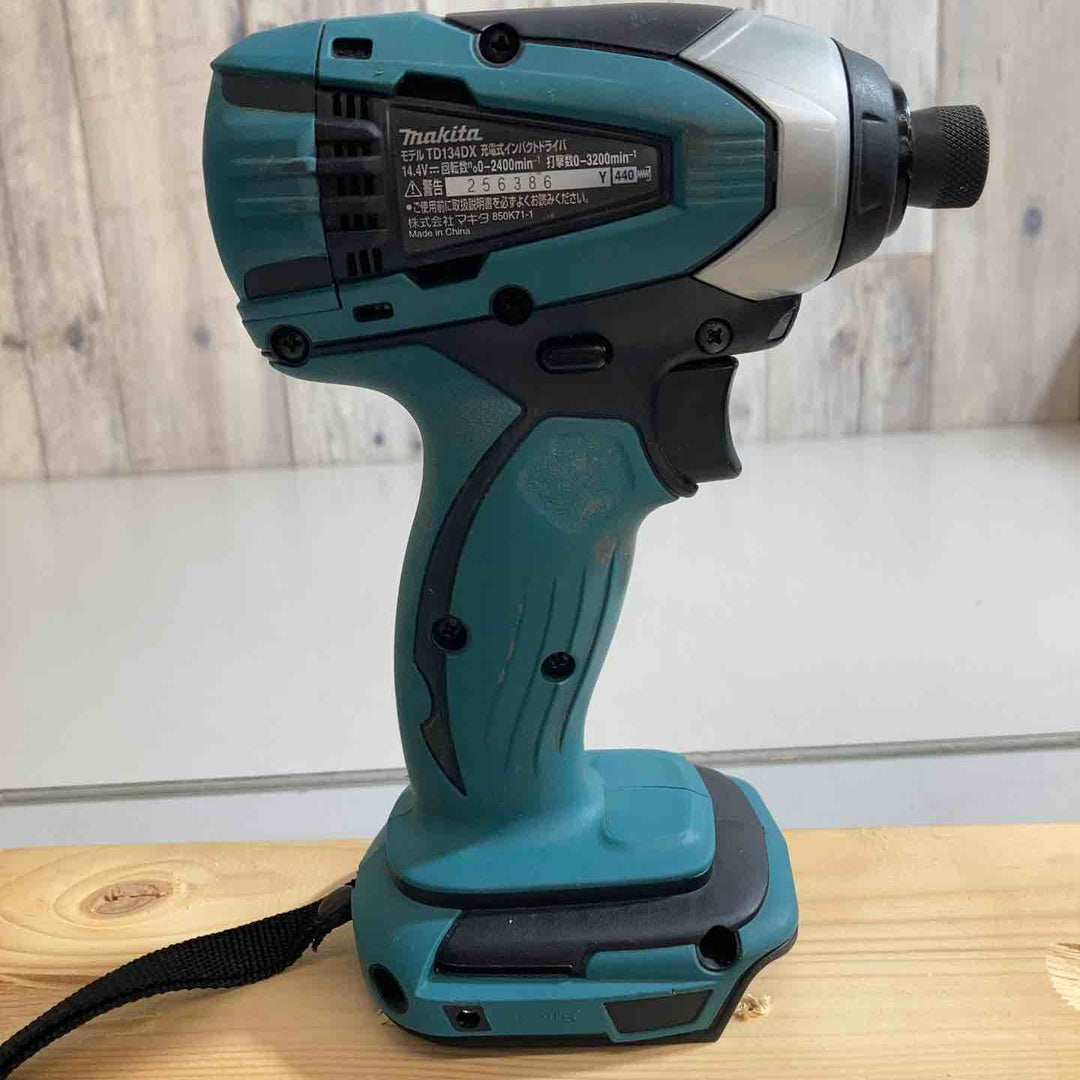 マキタ 14.4V コードレスインパクトドライバ TD134DZ 本体のみ ブルー【戸田店】