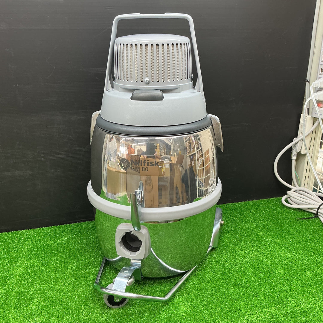 【未使用品】ニルフィスク 業務用掃除機 クリーンルーム仕様 GM80P HEPA 本体一式 (クラス100対応)【電材館越谷店】