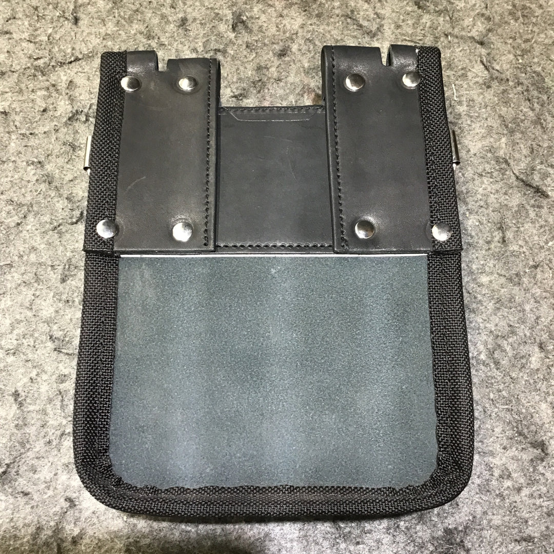 【美品】KNICKS(ニックス) ヌメ革2段建築用腰袋 KBS-201BA【桶川店】
