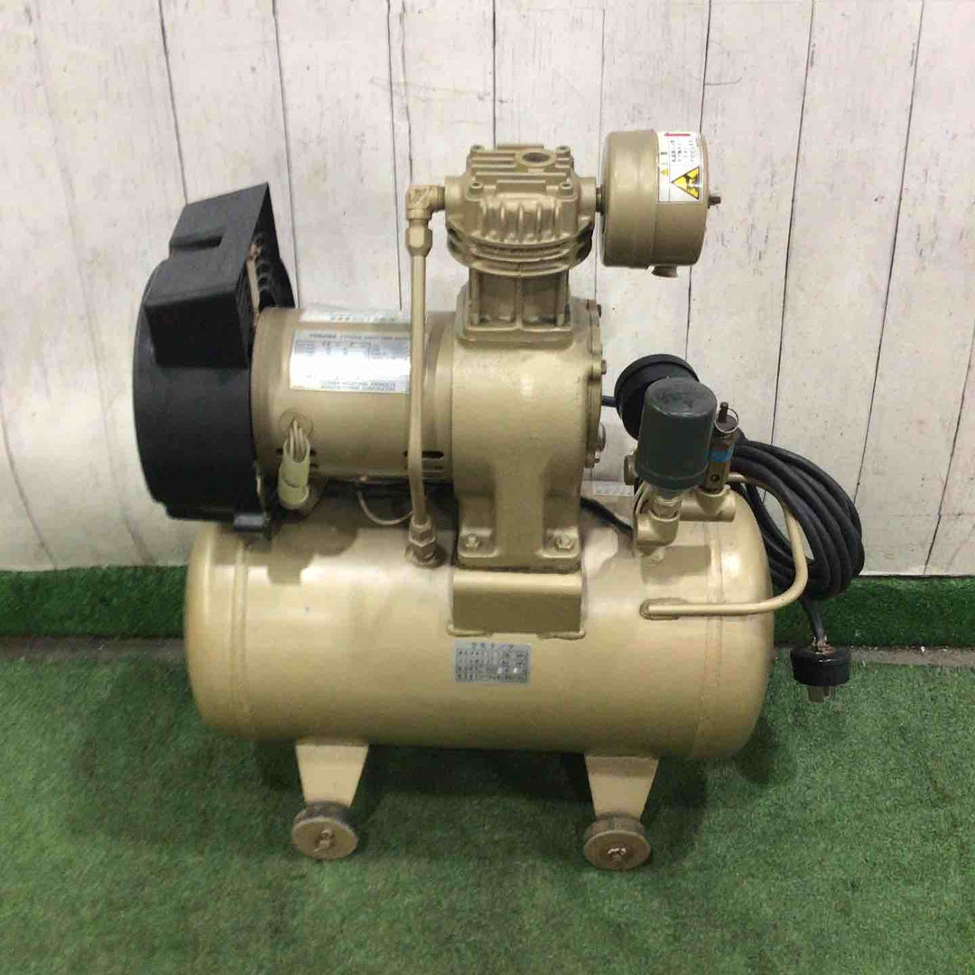 【店頭受取り限定】東芝(TOSHIBA) 0.5馬力コンプレッサー SP10D-4T1【川口店】