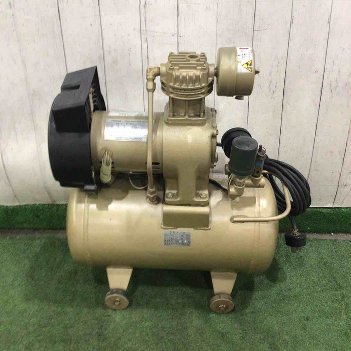 【店頭受取り限定】東芝(TOSHIBA) 0.5馬力コンプレッサー SP10D-4T1【川口店】