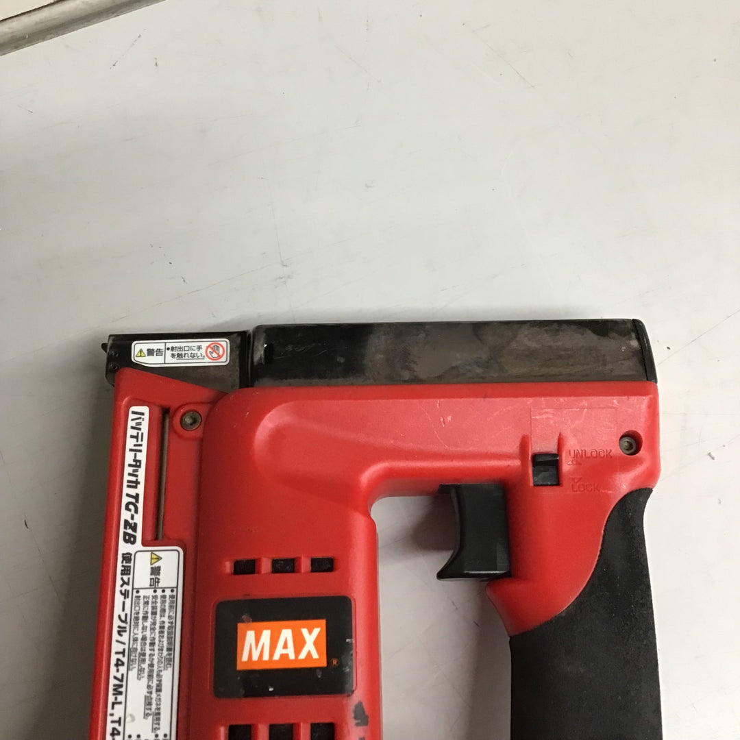 【中古品】〇マックス(MAX) コードレスタッカ TG-ZB 本体のみ 【戸田店】