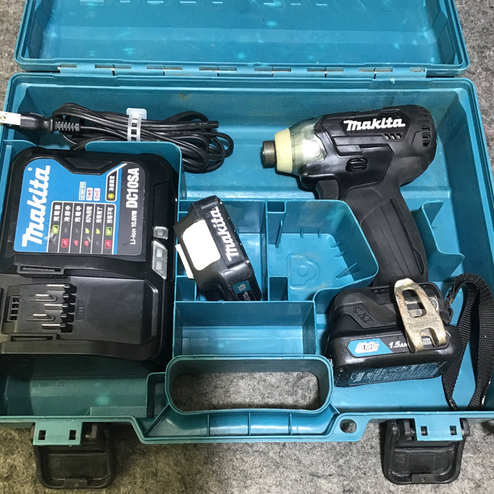 【中古品】マキタ(makita) コードレスインパクトドライバー TD111DSHXB ※トリガーを引いてる時の動きが不安定※【桶川店】