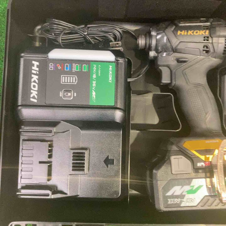 ★ハイコーキ(HIKOKI ※旧:日立工機) コードレスインパクトドライバー WH36DC(2XPSZ)(B)【町田店】