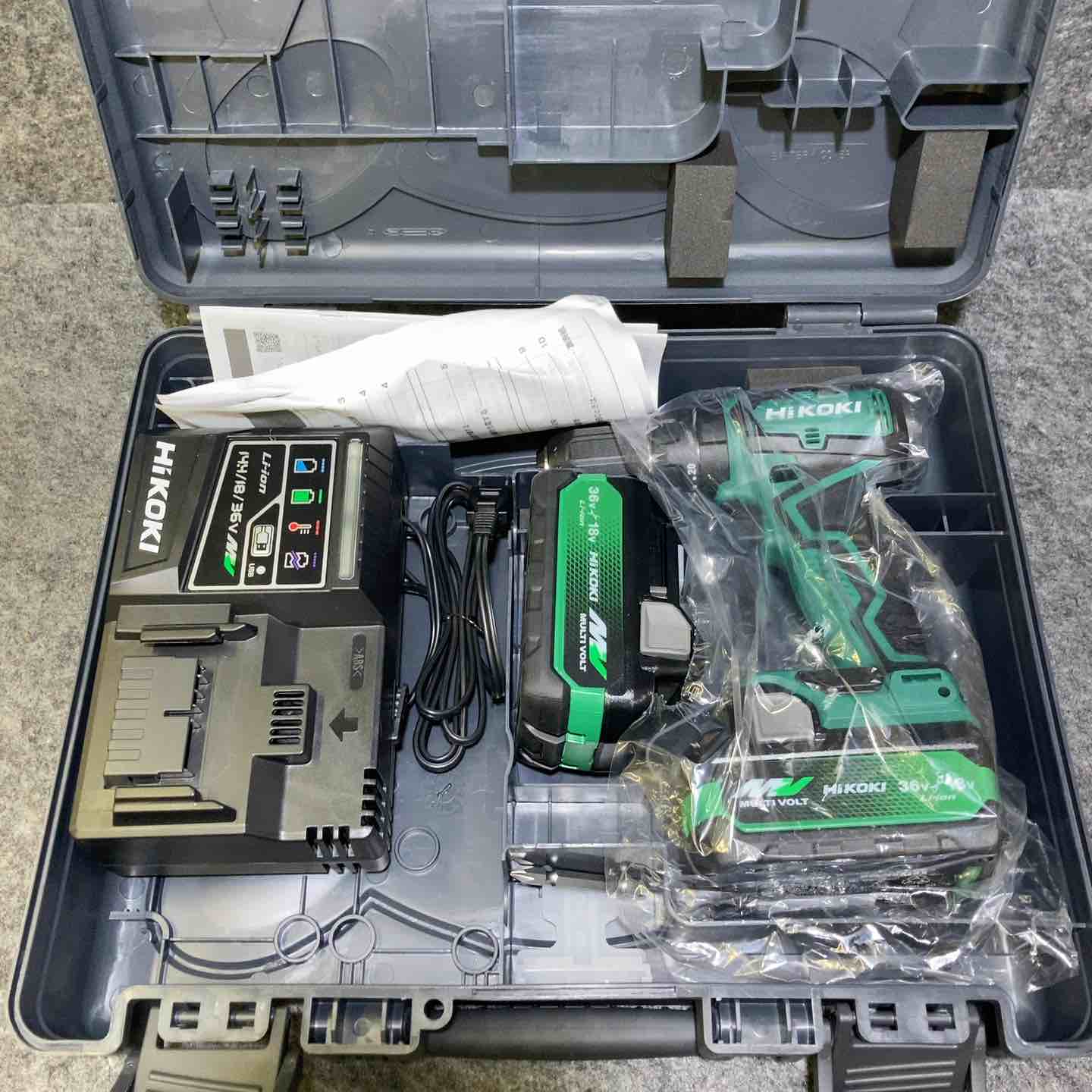 799 コードレス振動ドライバドリル HiKOKI ハイコーキ DV18DD（2XCZ） 18V 未使用展示品 ハイコーキ(HiKOKI) コードレス振動ドライバドリル DV18DD(2XCZ)【桶川