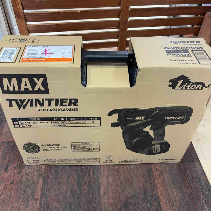 マックス(MAX) 鉄筋結束機 ツインタイア RB-442T-B2C/1450A【町田店】