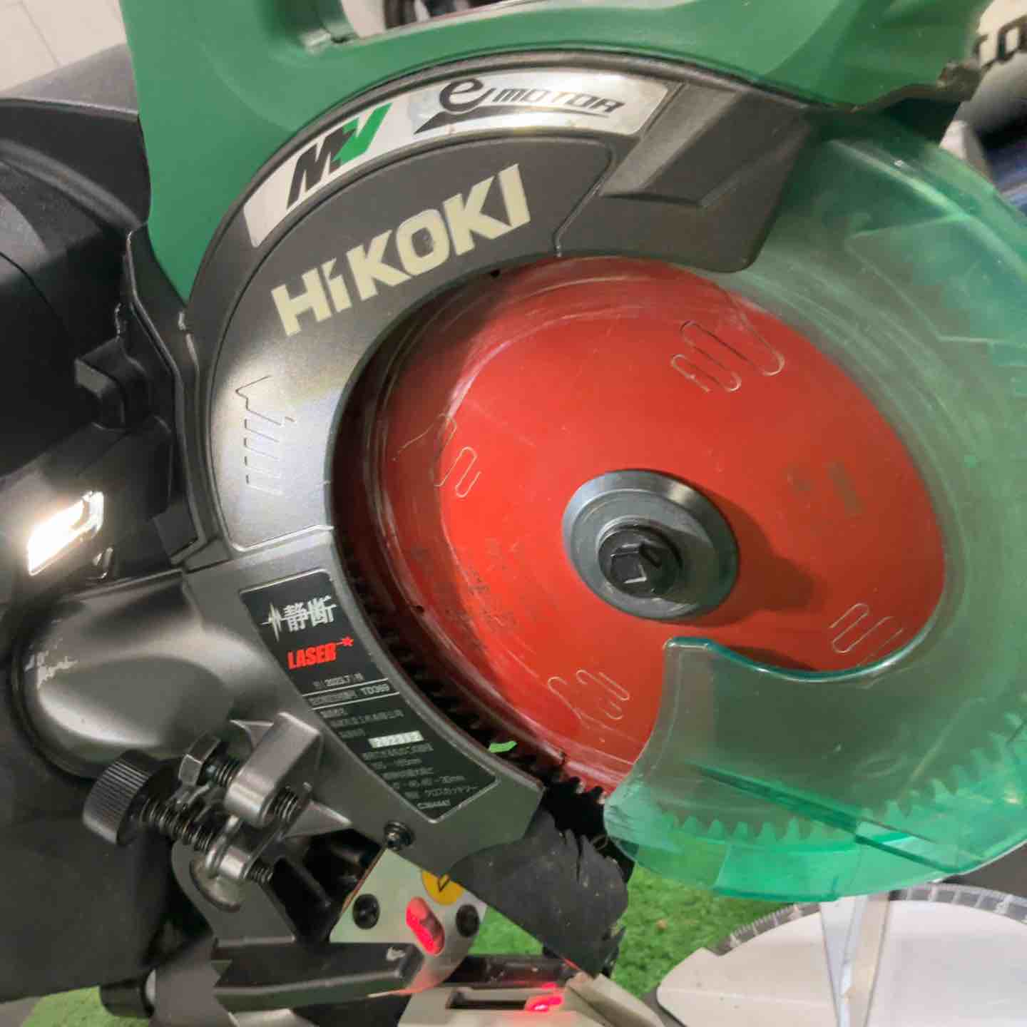 ☆ハイコーキ(HIKOKI ※旧:日立工機) コードレス卓上スライド丸のこ