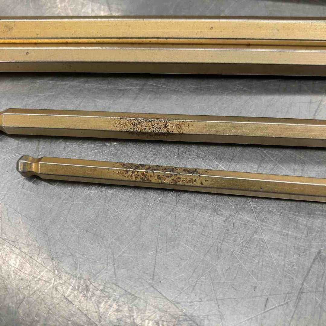 PB SWISS TOOLS　PB 六角レンチ ゴールド 9本　1.5-10mm【八潮店】
