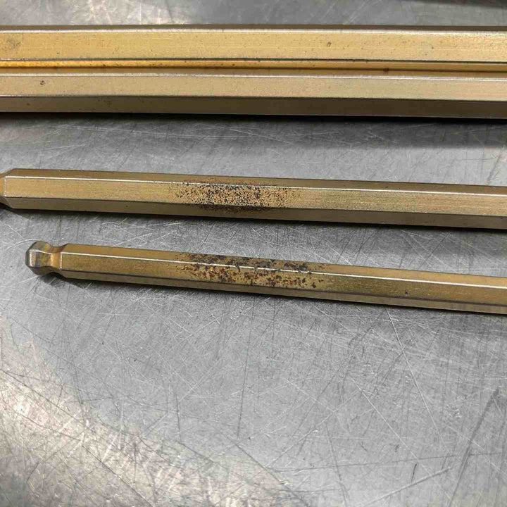 PB SWISS TOOLS　PB 六角レンチ ゴールド 9本　1.5-10mm【八潮店】
