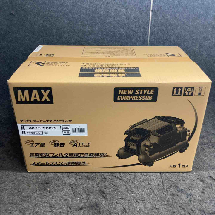 <大特価>【未開封品】★マックス(MAX) 高圧専用エアコンプレッサー AK-HH1310E2_レッド【鴻巣店】