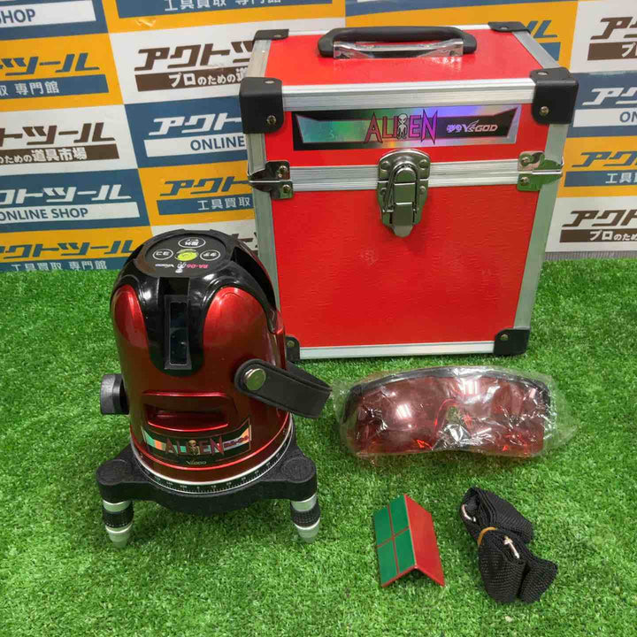 ◇山真製鋸(YAMASHIN) レッドエイリアン レーザー墨出し機 RA-06【草加店】