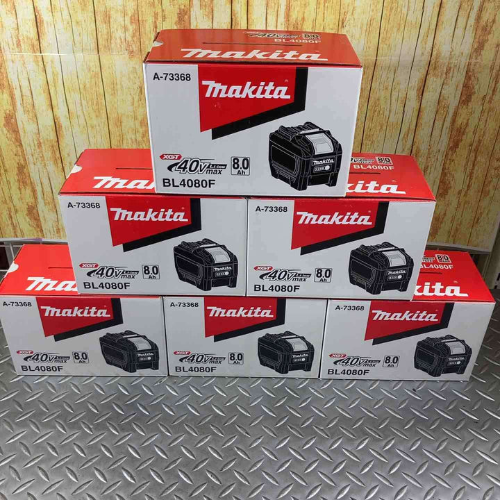 ★マキタ(makita) リチウムイオンバッテリー 40Vmax/8.0Ah BL4080F 6個セット【川崎店】
